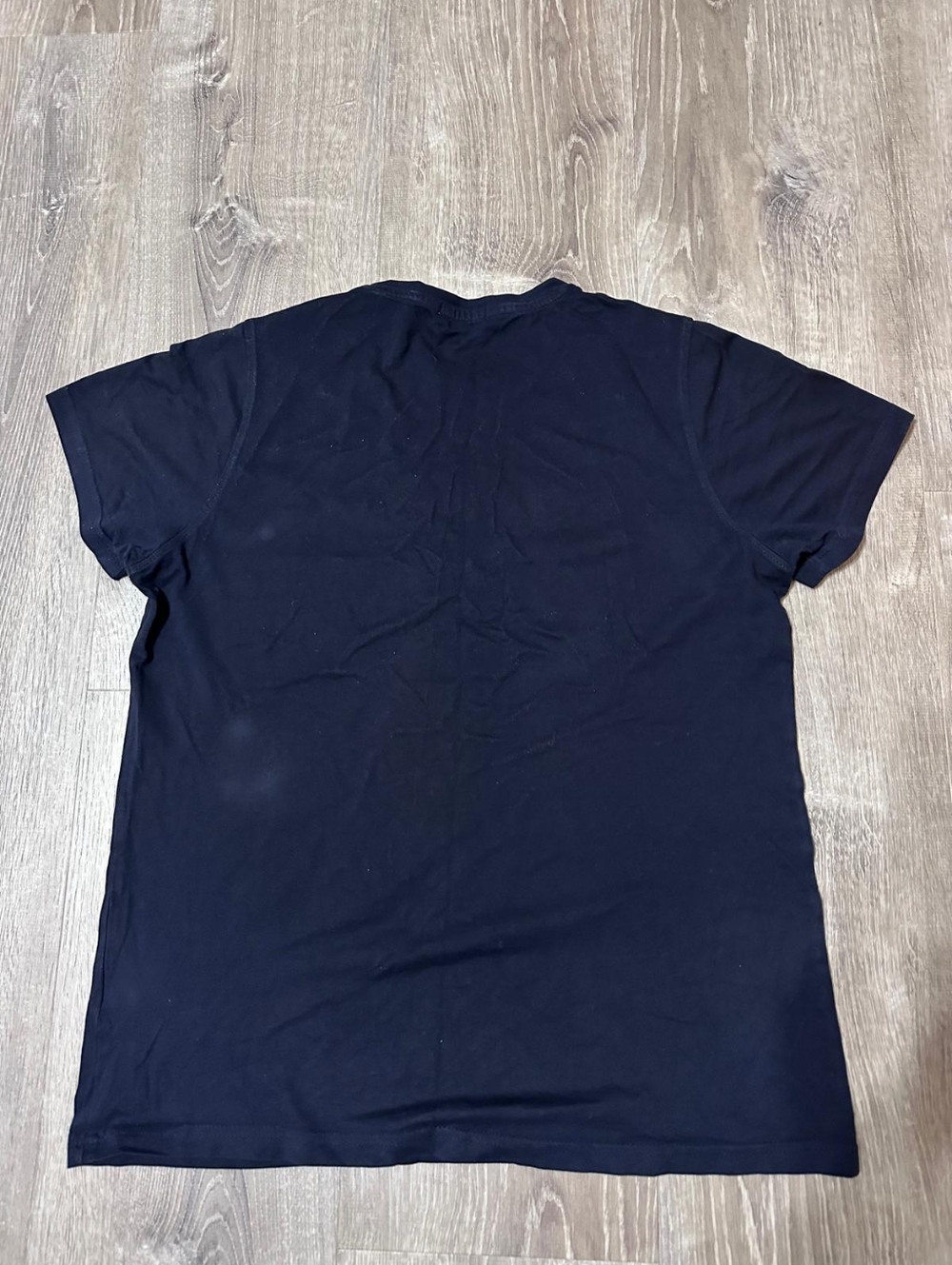 Lacoste Navy Short Sleeve Cotton Crew Neck Tee - Picture 4 of 4